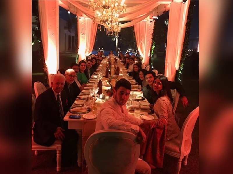 ​Priyanka Chopra and Nick Jonas celebrate Thanksgiving in Delhi; see pic