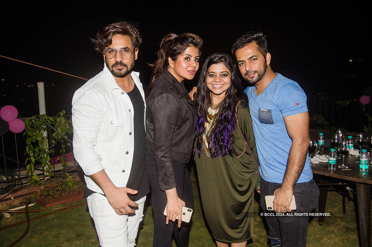 Vindhya Tiwary’s starry birthday party