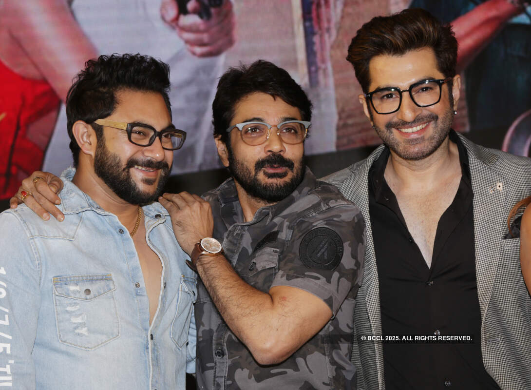 Soham, Prosenjit Chatterjee and Jeet