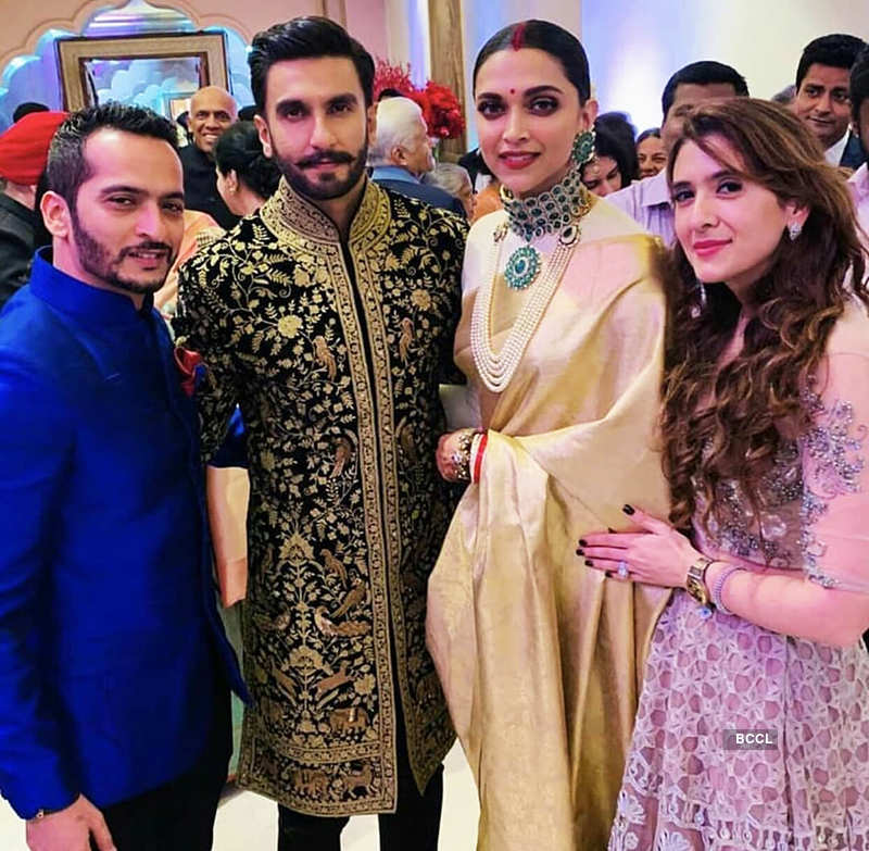 These new pictures from Ranveer and Deepika’s wedding party are not to be missed