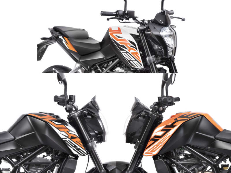 Duke 125 price in India: KTM Duke 125 ABS launched at Rs 1.18 lakh ...