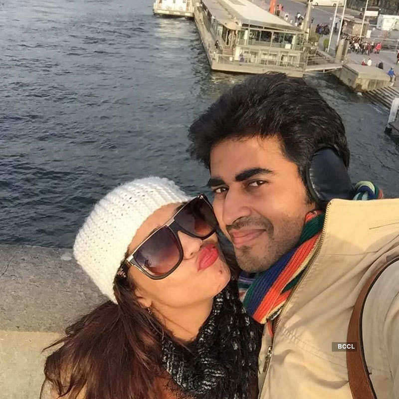 Amrapali Gupta and Yash Sinha enjoy a romantic vacation in Germany