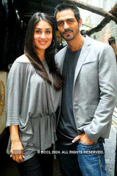 Arjun with Kareena Kapoor