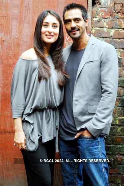Arjun with Kareena Kapoor