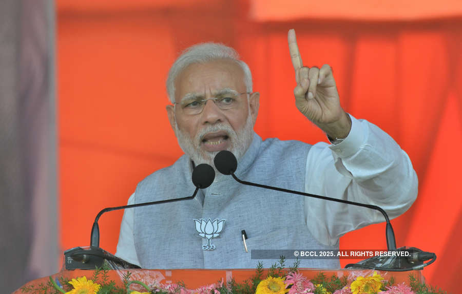 PM Modi campaigns in Telangana