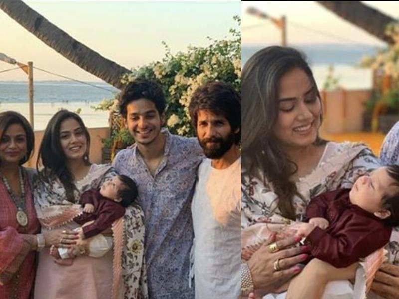 Photos: These unseen photos of Shahid Kapoor and Mira Rajput's son Zain Kapoor will make your day!