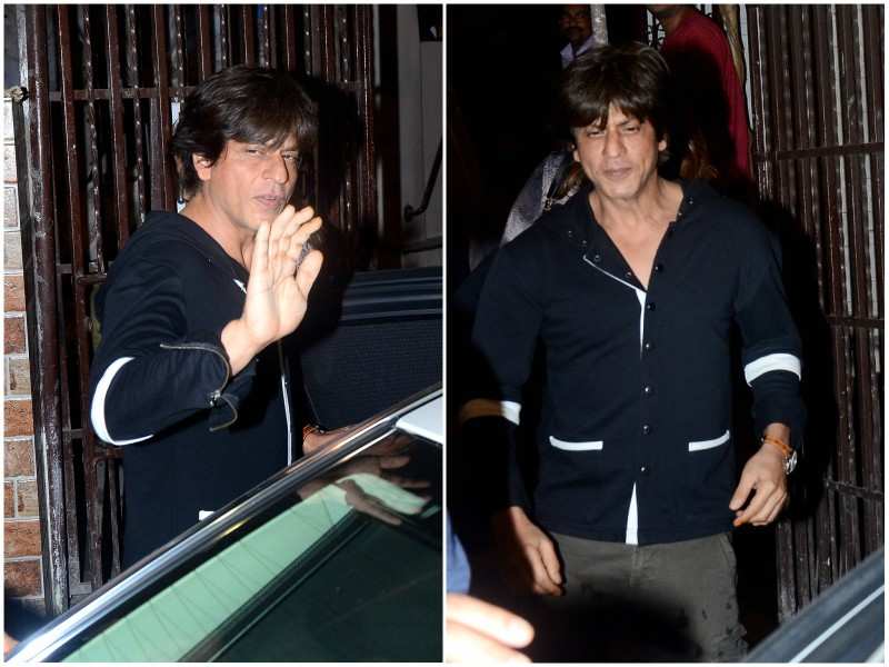 Picture: Shah Rukh Khan spotted outside Shankar Mahadevan’s recording studio