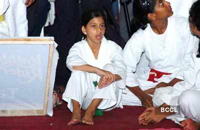 SRK & kids @ Taekwondo competition