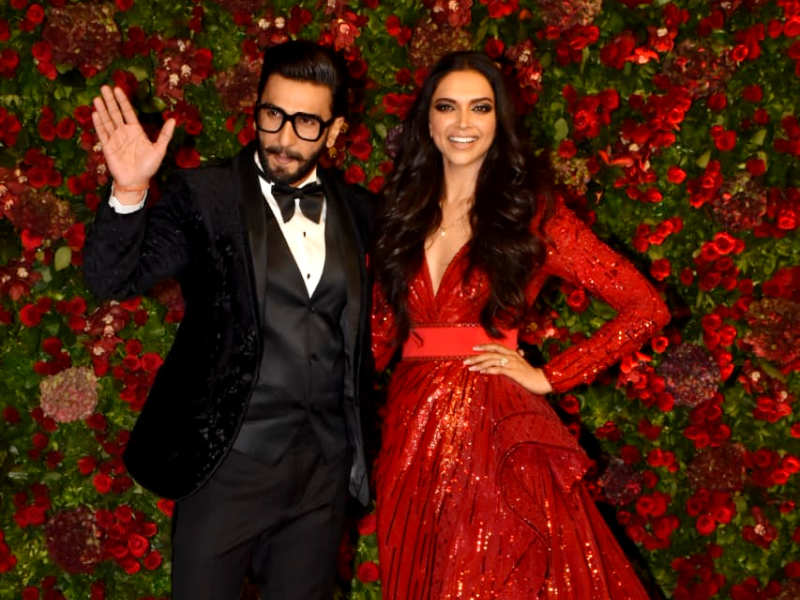 Deepika's reception shop dress