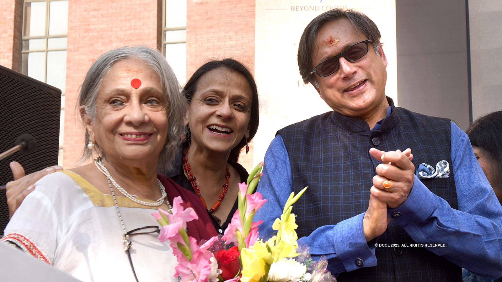 Candid pictures from Times LitFest Delhi 2018