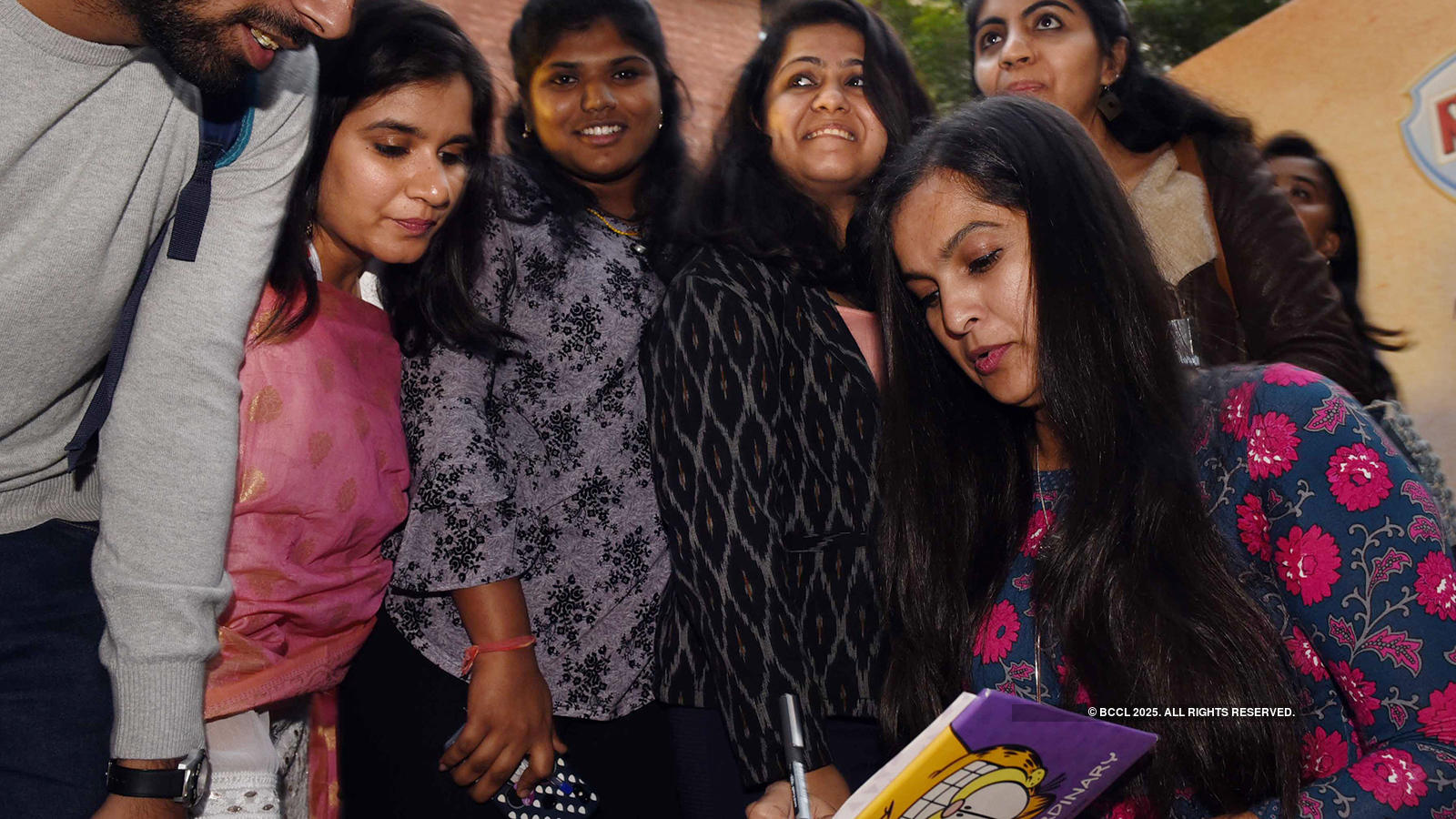 Candid pictures from Times LitFest Delhi 2018