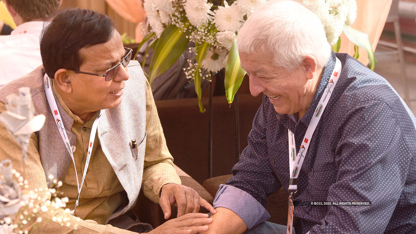 Candid pictures from Times LitFest Delhi 2018