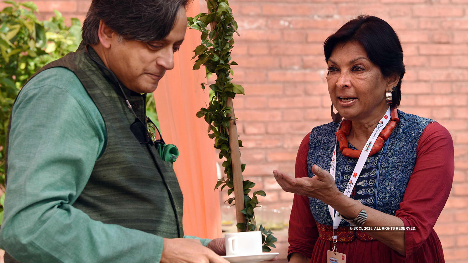 Candid pictures from Times LitFest Delhi 2018