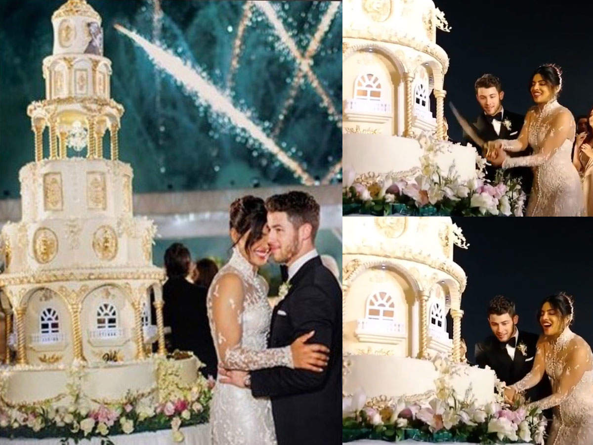 Get the details about Priyanka Chopra and Nick Jonas' 18-foot tall wedding  cake