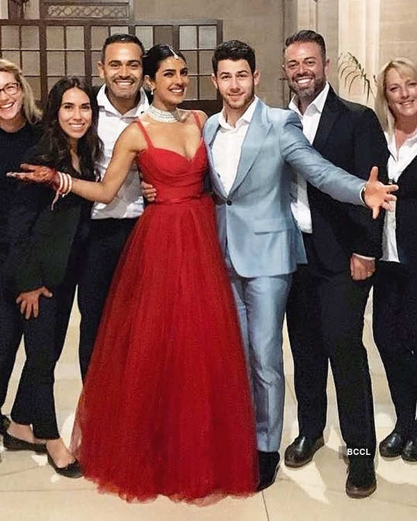 Unseen pictures from Priyanka Chopra and Nick Jonas's lavish Bollywood reception