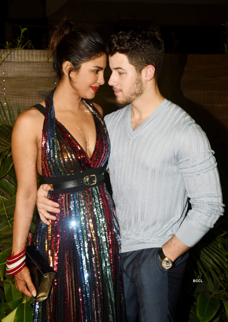 Newlyweds Priyanka Chopra and Nick Jonas can’t keep their eyes off each other!