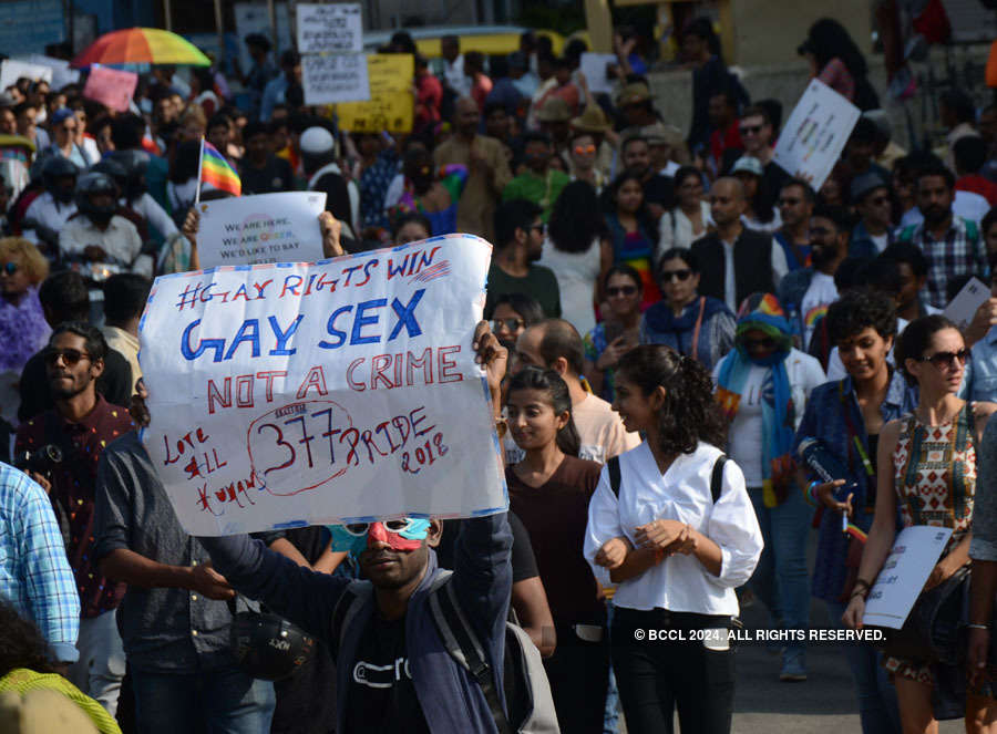 Gay pride march held in Bengaluru