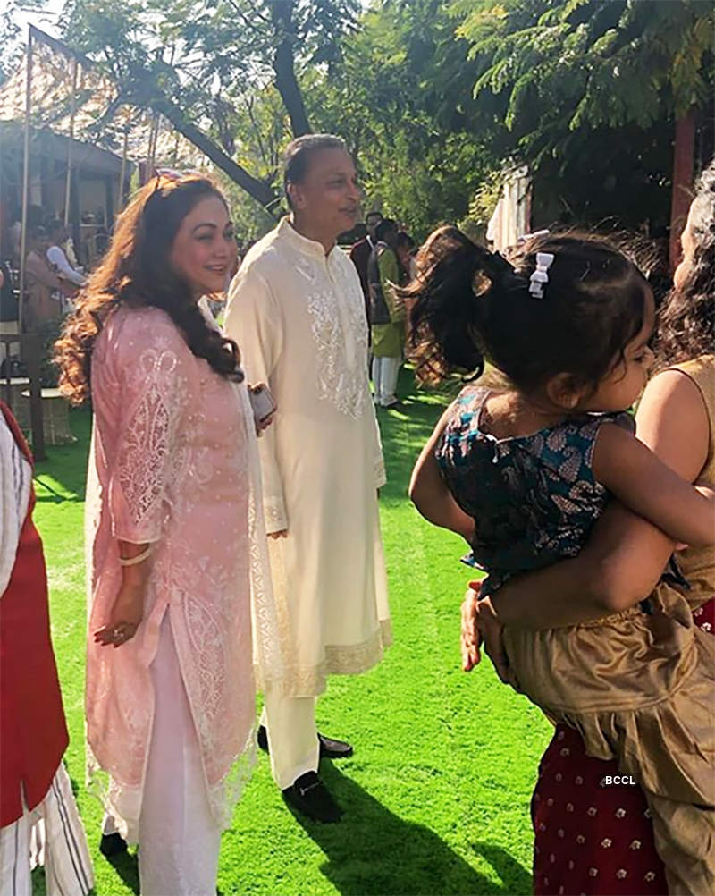 Unseen pictures from Isha Ambani’s star-studded sangeet ceremony