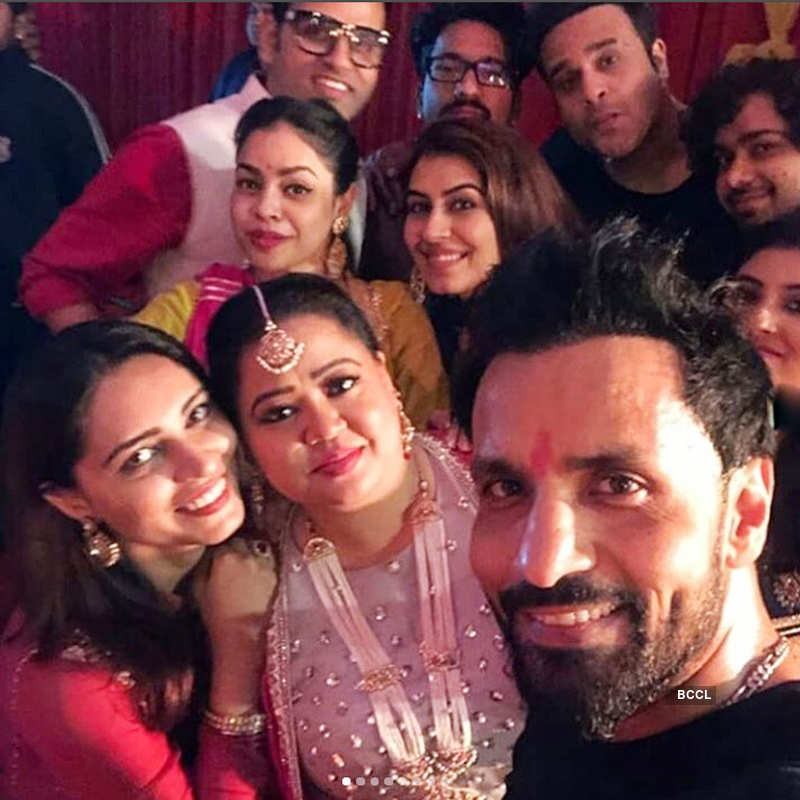 Kapil Sharma and Ginni Chatrath’s star-studded wedding reception