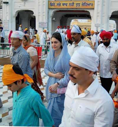 Priyanka Gandhi @ Amritsar