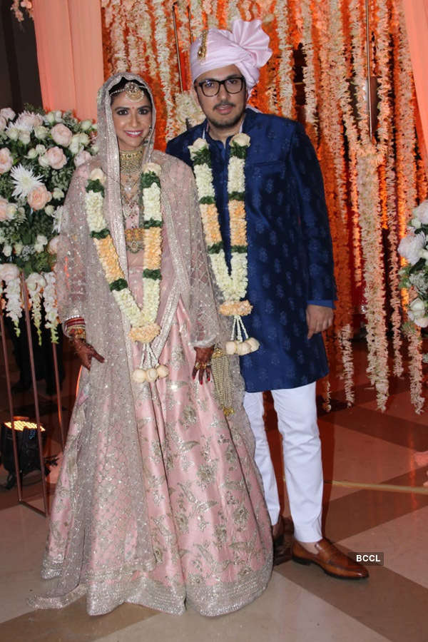 Producer Dinesh Vijan and Pramita Tanwar's wedding party photos