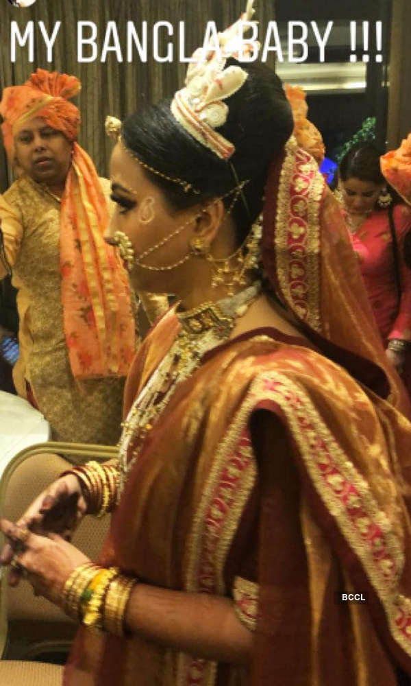 First pictures from Makdee actress Shweta Basu Prasad’s traditional wedding