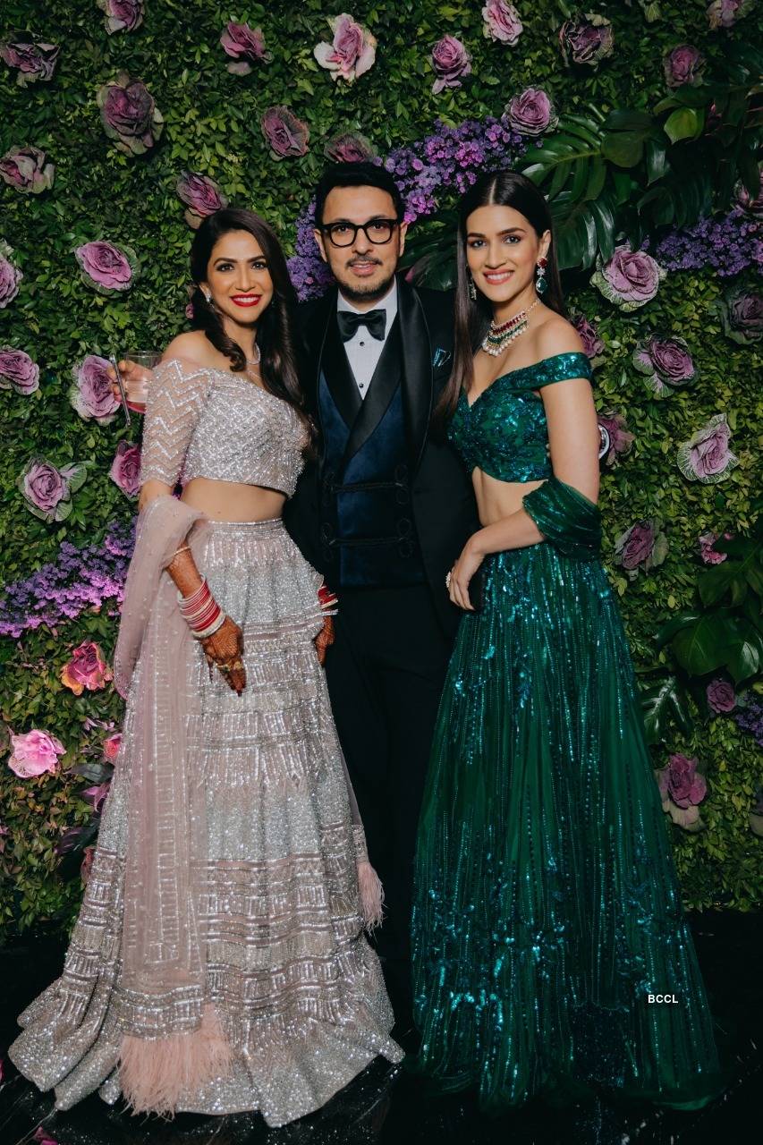 Producer Dinesh Vijan and Pramita Tanwar's wedding party photos