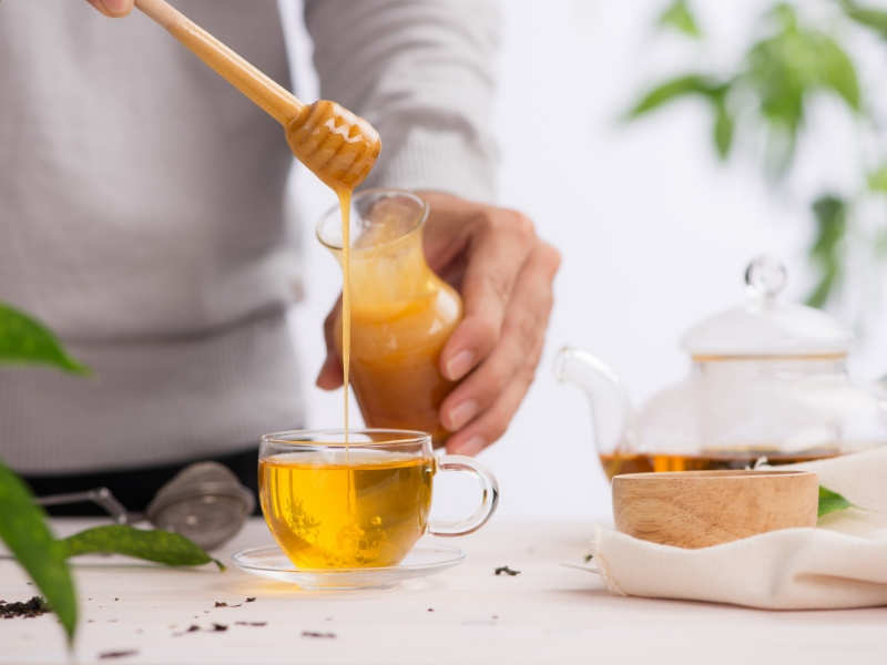 Honey in hot 2024 water for weight loss