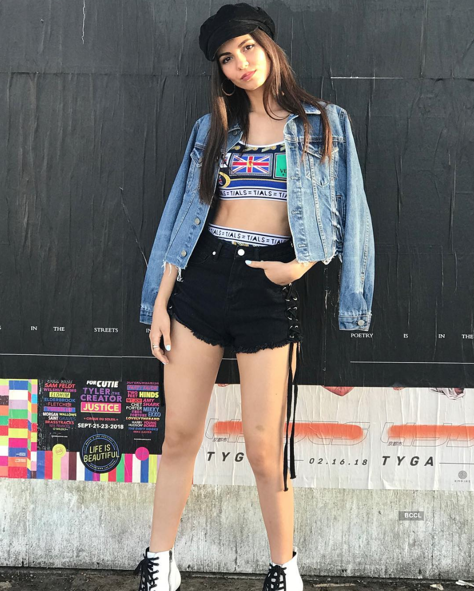 Bold pictures of American actress and singer Victoria Justice