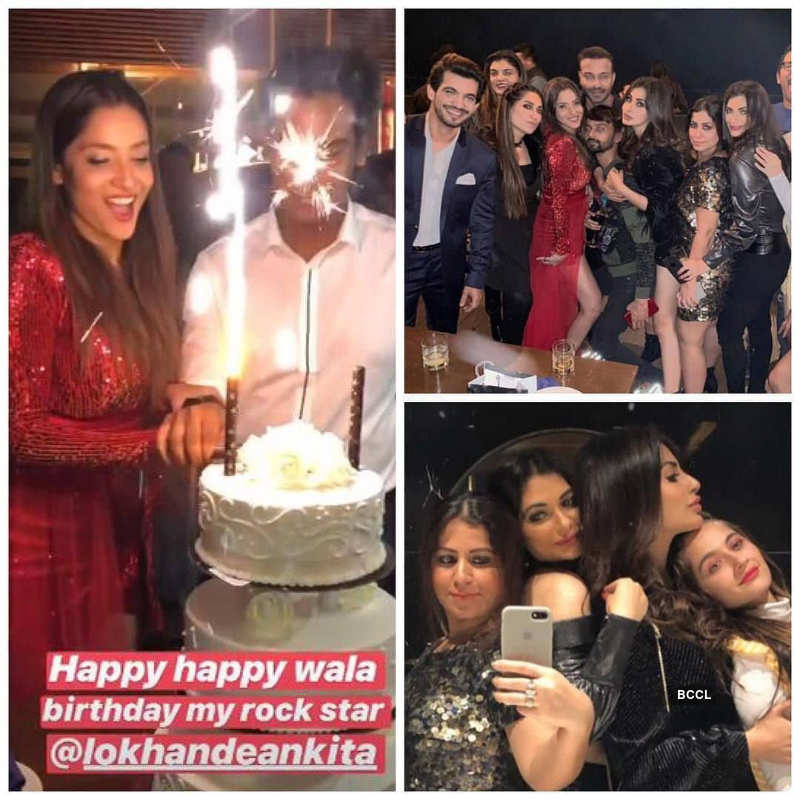 Ankita Lokhande rings in her birthday with Kangana Ranaut, bf Vicky Jain and BFF’s from TV industry