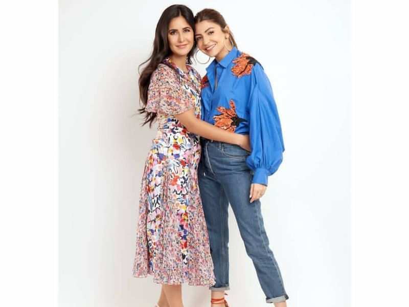 Anushka Sharma and Katrina Kaif share a cozy hug that just gives us major friendship goals