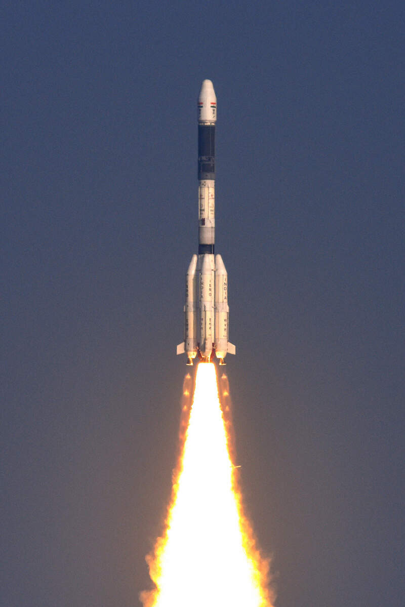 ISRO&rsquo;s military communication satellite GSAT-7A launched