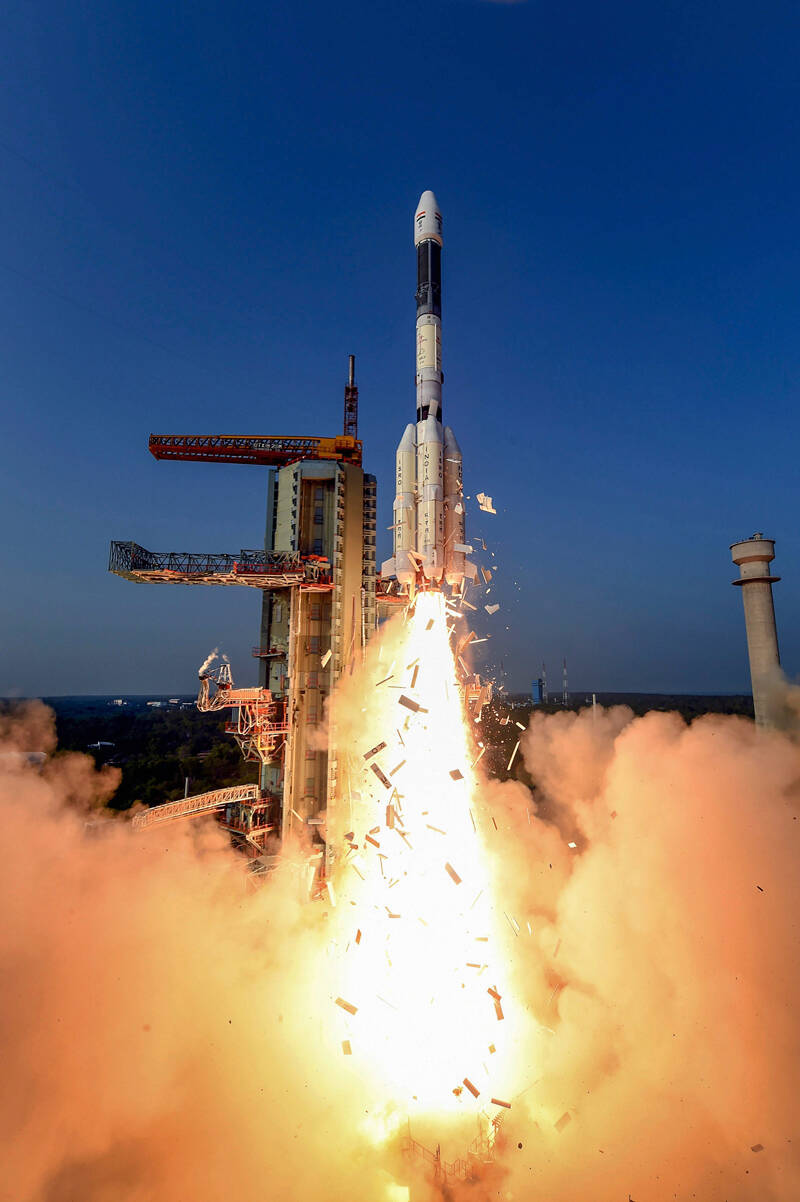 ISRO&rsquo;s military communication satellite GSAT-7A launched