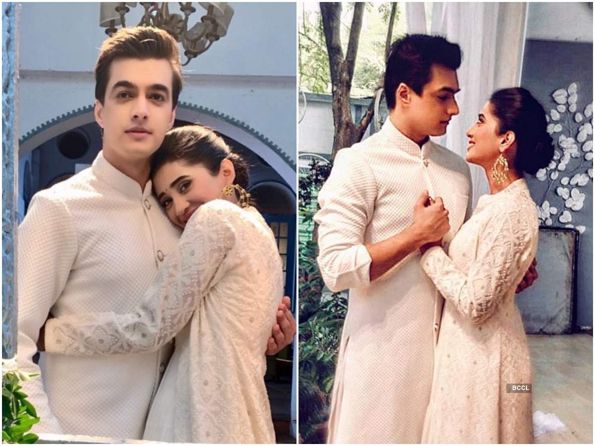 Yeh Rishta's Shivangi Joshi and Mohsin Khan are lovestruck; a look at