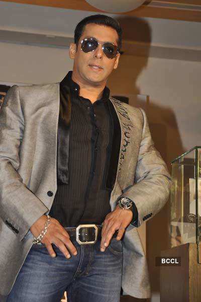 Salman unveils 'Being Human' watches