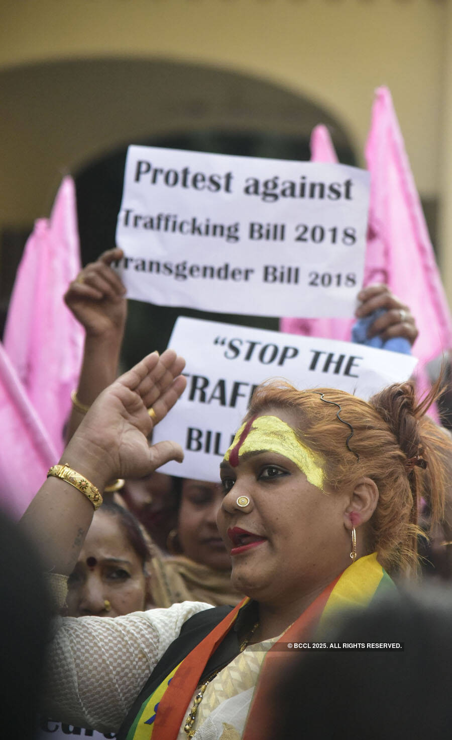 Transgender community protests against Transgender Persons Bill
