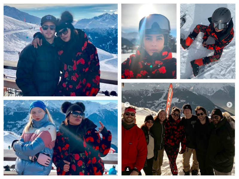 Photos: Priyanka Chopra and Nick Jonas are having the time of their life in Switzerland