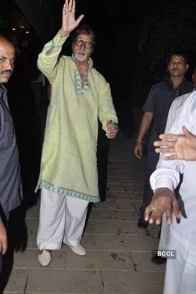 Big B's b'day celebration