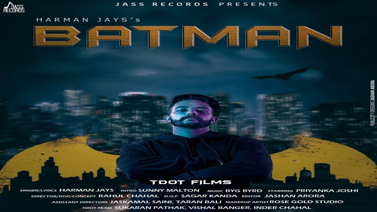 Latest Punjabi Song Batman Sung By Harman Jays | Punjabi Video Songs -  Times of India