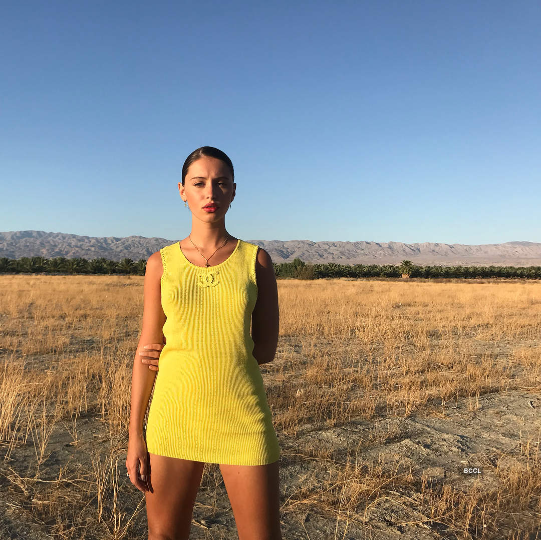 Daughter of Hollywood hunk Jude Law, Iris Law makes fashion move!