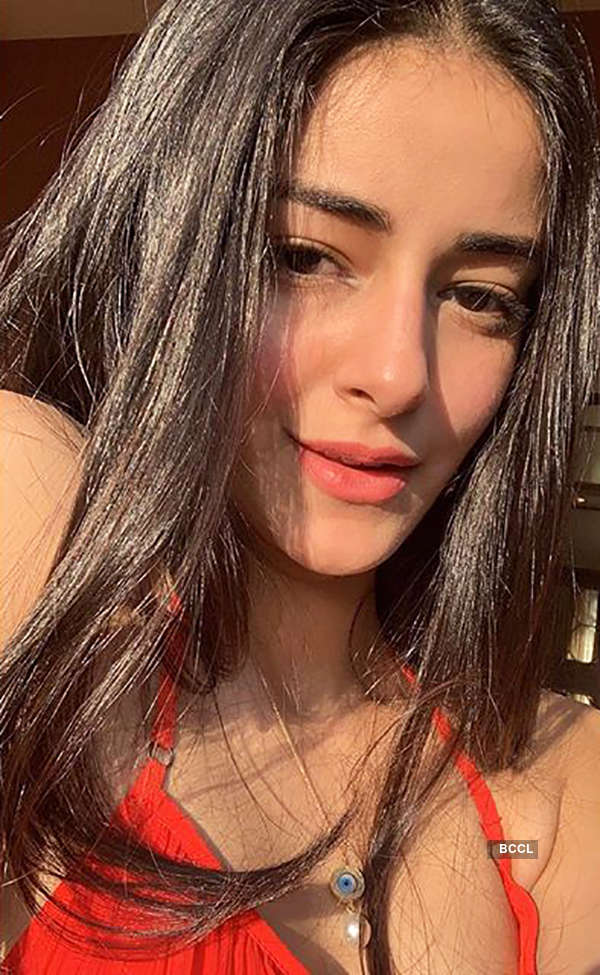 Ananya Panday sets hearts racing in electric blue tube top, see pictures