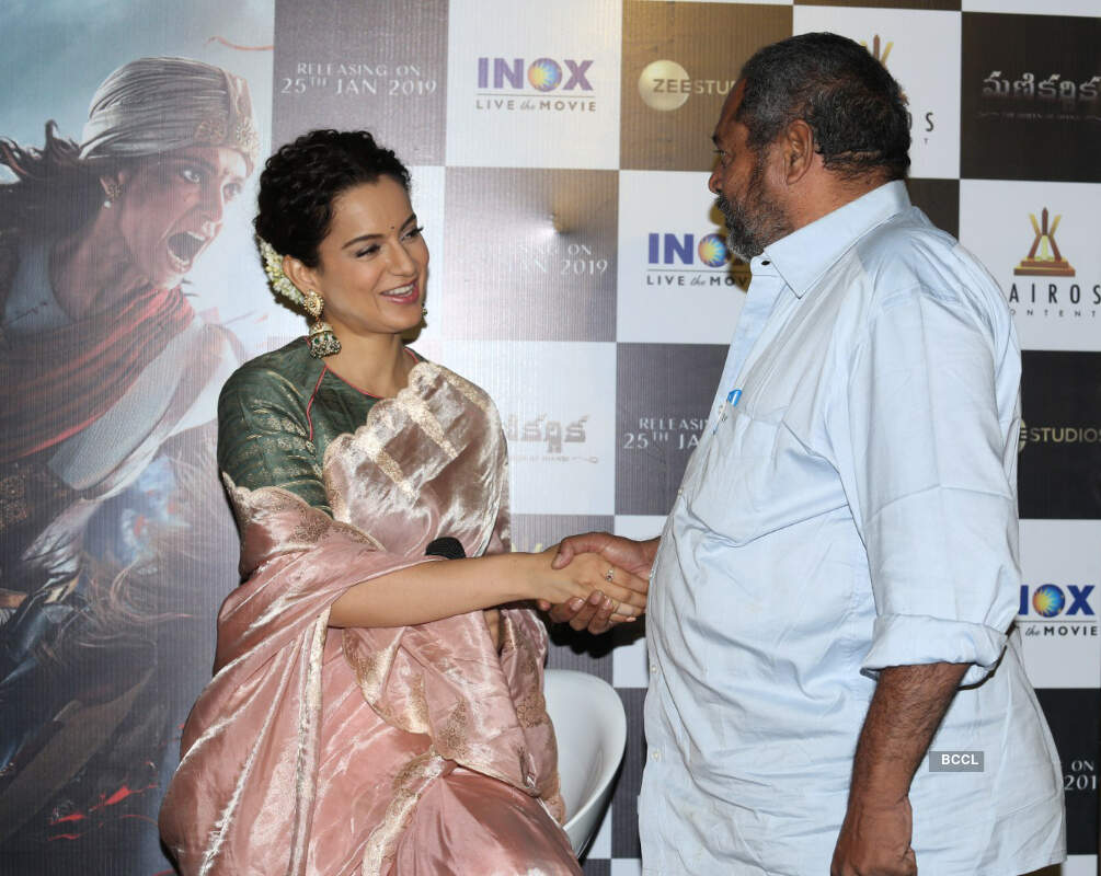 R Narayana Murthy and Kangana Ranaut 