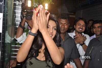 Piggy at Rajesh Patil's studio opening