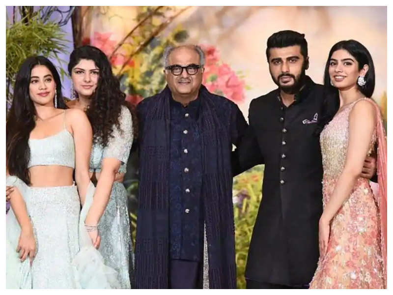 Boney Kapoor has a whatsapp group with his kids and it is called ‘Dad’s Kids’