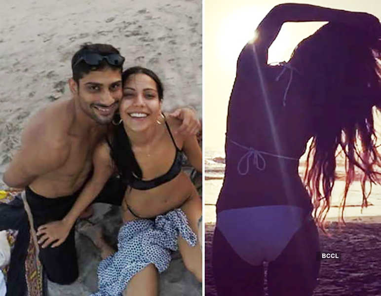 Prateik Babbar’s wife Sanya Sagar ups the glam quotient with her stunning pictures