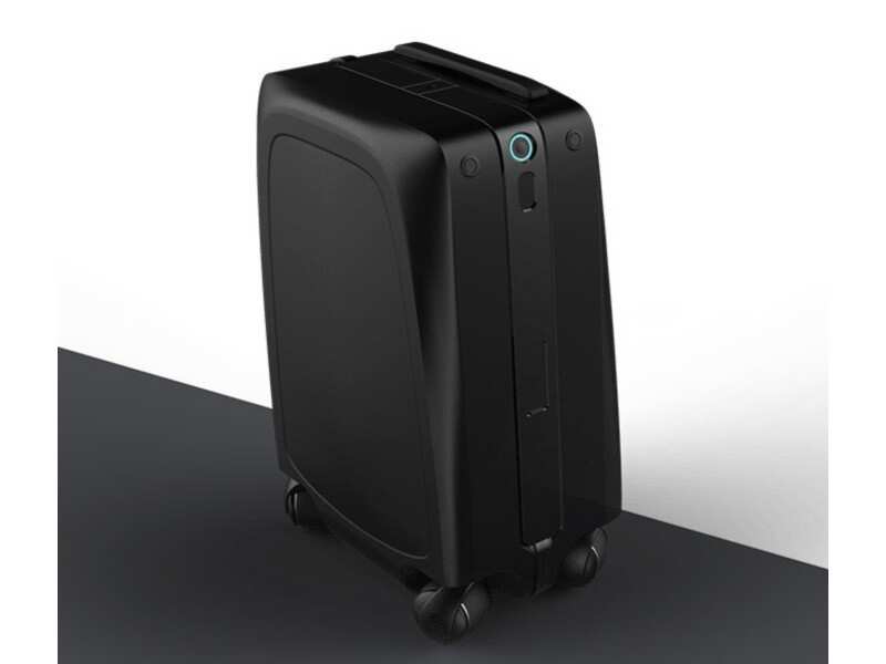 ​A suitcase that moves on its own