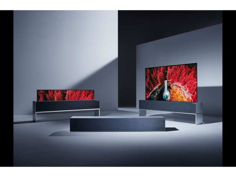 ​LG TV that folds like a yoga mat