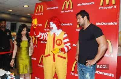 John, Pakhi @ McDonald's