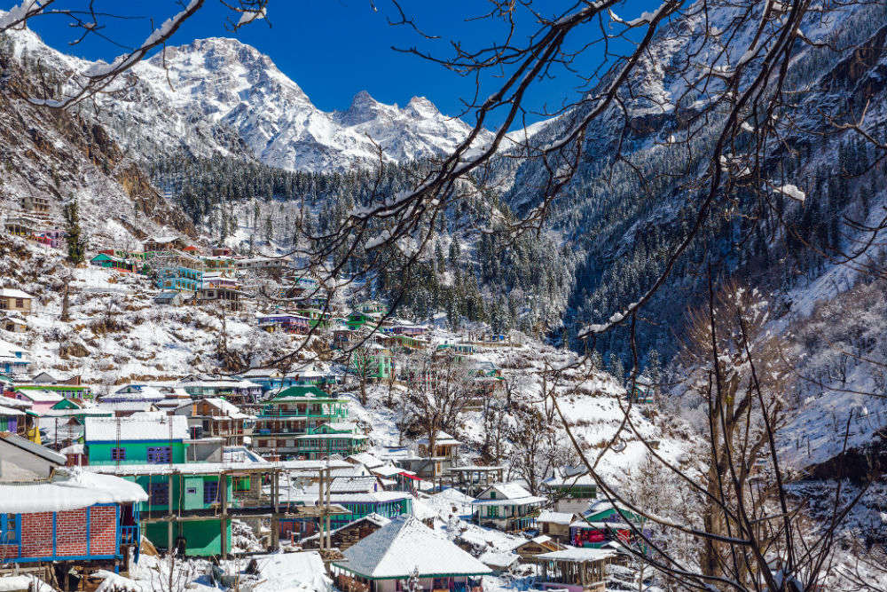 Weather In Manali Snowfall In Manali Times Of India Travel   Manali Snow 