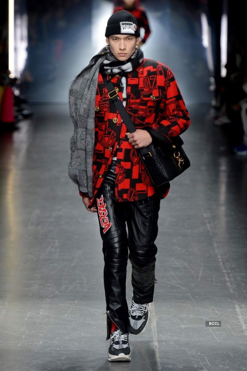 Milan 2019 Men’s Fall Collections: Versace